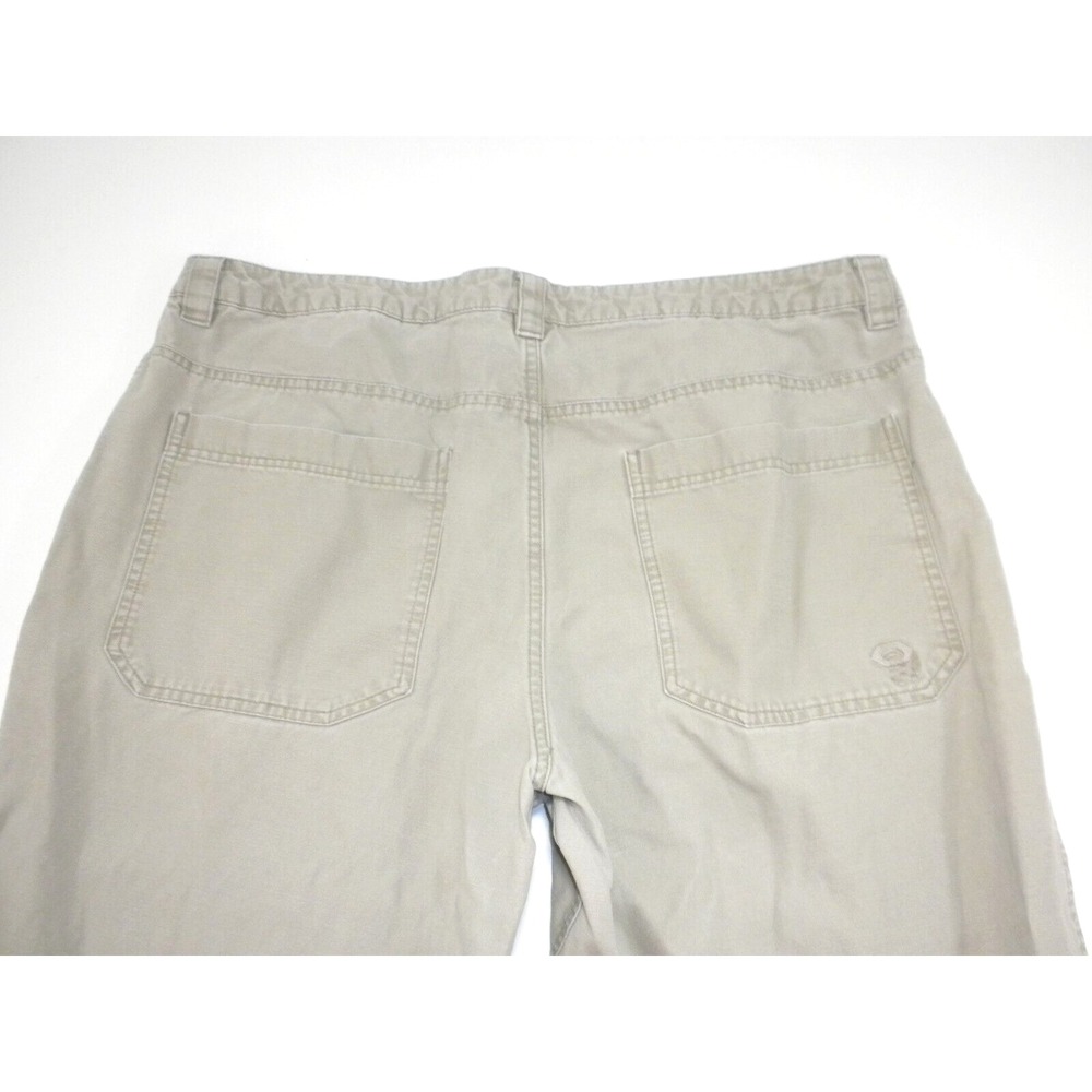Mountain Hardwear Pants Mens 38x32 Gray Chino Outdoor Trail Hiking Cotton - Picture 5 of 14